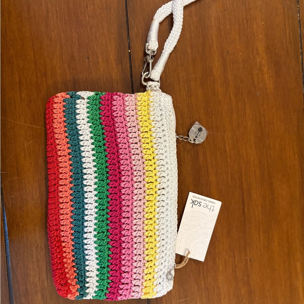 The Sak Multicolor Crochet Wristlet - Picture 3 of 4